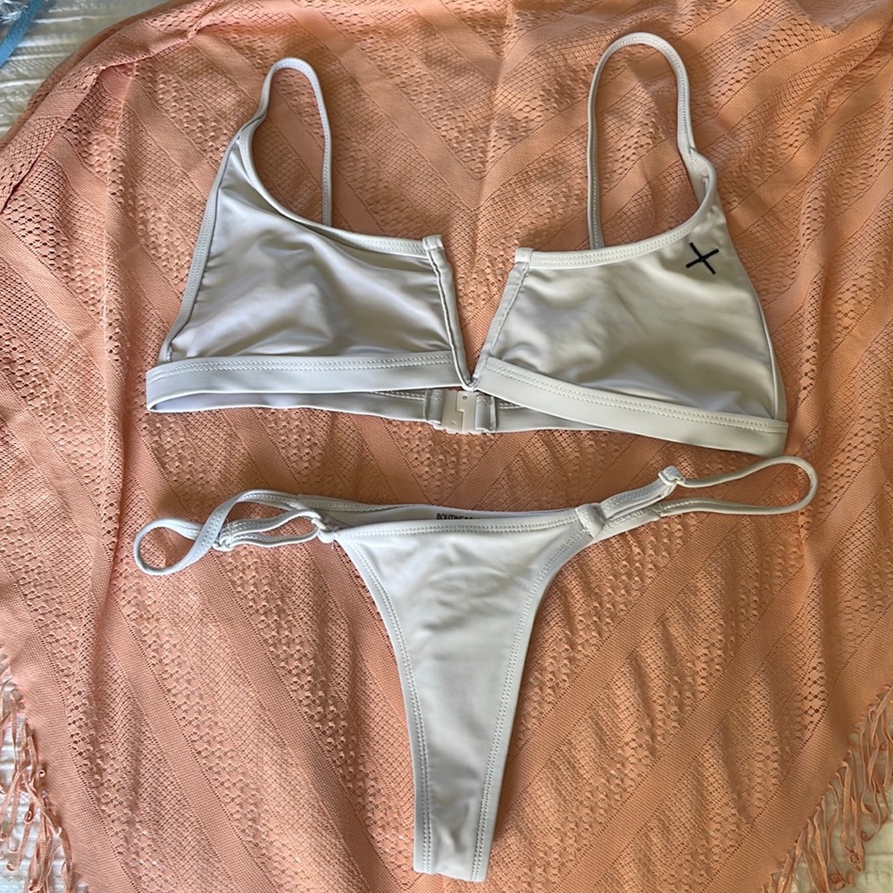 Boutine LA Venice White Bikini Set Medium
